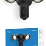 Ring Floodlight Cam 2K newest model Wired Home or business security Wide-Angle Retinal 2K Video 6x Enhanced Zoom Ul (New)