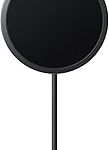 Samsung Galaxy Magnet Wireless Charger Dark Gray Cordless Super Fast Charging Powerful Design Built-in Magnets No-sl (New)
