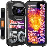 FOSSIBOT F115 Ultra 5G 20000mAh/33W Rugged Phone Thermal Imaging Android 16 Dimensity 7100+36GB+256GB Gaming Phone 1200m R (New)