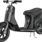 Pocket Mod Classic Mini Retro Style Electric Seated Scooter Vintage-Inspired Design No Maintenance Hub Motor Twist T (New)