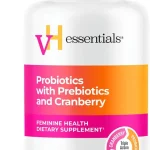 vH essentials Probiotics for Women with Prebiotics and Cranberry 120 Ct Feminine Health Dietary Supplement Probiotics (New)