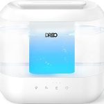 DREO 4L Humidifiers for Bedroom 36H Runtime 28 dB Quiet HM311 Easy to Refill Clean BPA-Free Nightlight Supersize (New)