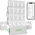 Emporia Vue 3 Home Energy Monitor - Smart Home Automation Module and Real Time Electricity Usage Monitor Power Consumptio (New)