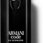 Armani Beauty Code Eau de Toilette Woody Ambery Mens Cologne Refillable Fragrance with Citrus Lavender Tonka Bean (New)
