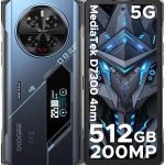 DOOGEERugged V40 Pro 5G Rugged Phone 4nm D7300 CPU 36GB RAM+512GB ROM Android Rugged Smartphone 6.78" FHD+120Hz Screen Ru (New)
