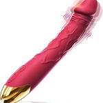 7.6 Inch Realistic Dildo for Women，10 Powerful Vibration Modes for Clitoral and G-spot Stimulation Waterproof Ro (New)