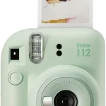 Fujifilm Instax Mini 12 Instant Camera - Mint Green Automatic exposure with selfie mirror and parallax correction for ph (New)