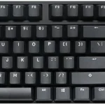 Ducky Origin Mechanical Gaming Keyboard Cherry MX Red Black Mechanical gaming keyboard with PBT doubleshot keycaps (New)