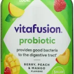 Vitafusion Probiotic Gummies 5 Billion CFU Per 2 Gummies 70 Gummy Vitamins for Adult Women &amp Men Fruit Flavors G (New)