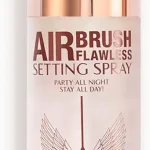 Charlotte Tilbury Airbrush Flawless Setting Spray - Ultra-Fine Hydrating Mist to Prime &amp Set Makeup Up to 16Hr   Soothes a (New)