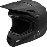 Fly Racing Kinetic Solid MX Motorcycle Helmet DOT Approved Lightweight Dual-Density EPS TFV Ventilation (New)