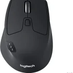 Logitech M720 Triathalon Full Size Multi-Device Wireless Mouse - Black Connect via Bluetooth or included USB-A receiver (New)