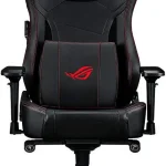 ASUS ROG Chariot RGB Gaming Chair Memory Foam Lumbar Support 4D Adjustable Armrest Reclining Backrest Breathable Leath (New)
