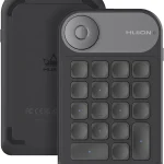 HUION Keydial Mini Bluetooth Programmable Keypad with Dial 18 Shortcut Keys 5 Keys Anti-ghosting Macro Keypad Wireless (New)