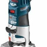 BOSCH PR20EVS Colt 1.0 HP Variable-Speed Palm Router Quick-Clamp System Small router with 5.6 amp motor soft start co (New)