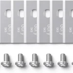 eufy Anker Official Accessories: Replacement Blades Box with 3*9 Lawn Mower Blades and 9 Screws Compatible Robot Lawn M (New)
