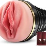 Male MasturbatorKingdemer Realistic Pocket Vagina Textured with 7.5in Depth Lifelike Soft and Fleshy Texture (New)