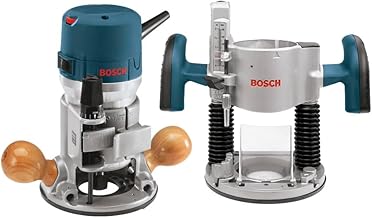 51zQNSnhx6L._AC_UY218_ Bosch 1617EVSPK 2.25 HP Combination Plunge and Fixed-Base Router Wood router for woodworking with exclusive quick-clamp (New) - Image 1