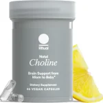 Ritual Natal Choline Supplement 550mg - 60 Capsules - 30 Servings Support Babyâ€™s Cognitive Function When Taken During Pr (New)