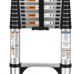 SocTone Telescoping Ladder Stabilizers Extension Ladder125FT Standard Portable Telescopic RV Ladder for Outdoor Cam (New)