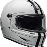 BELL Eliminator 2.0 Full-Face Motorcycle Helmet Gloss Steve McQueen White Small (New)
