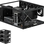 PC Test BenchOpen Air PC CaseOpen Frame Computer Chassis DIY Stackable Techbench Server Rack Mount PC Case for ATX MATX (New)
