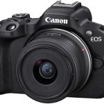 Canon EOS R50 Mirrorless Vlogging Camera Black w/RF-S18-45mm F4.5-6.3 is STM Lens Renewed (New)