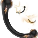BEISAR Vibrating Prostate Massager Stick Butt Plug Toys Male Toys for Men Beginner Experienced User Women (New)
