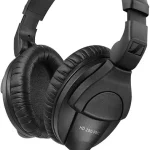 Sennheiser HD 280 Pro Headphone Black Closed-back headphones with 32dB attenuation and coiled cable for monitoring rec (New)
