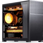 JONSBO D41 MESH Black ATX Computer Case ATX/M-ATX Mainboard/Support RTX 4090335-400mm GPU 360/280AIOPower ATX/SFX: 1 (New)
