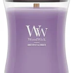 WoodWick Amethyst &amp Amber Scented Candle Crackling Wick 97oz Up to 60 Hour Burn Time Premium Soy Wax Home DÃ©cor &amp G (New)