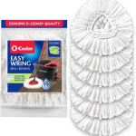 O-Cedar EasyWring Spin Mop Head Refill Pack of 6 (New)