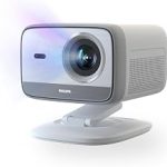 Philips Neopix 444 4K Video Projector Native Resolution 1080p 500 ANSI Lumens 10-watt Stereo Sound Autofocus Auto Ke (New)