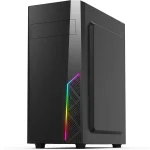 Zalman T8 ATX Mid Tower Gaming PC Case 525 ODD Bay RGB Strip Black RGB Lighting Strip with Control Button 1x 120mm (New)