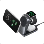 Anker Prime 25W Qi22-Certified Palm-Sized 3-in-1 Foldable MagSafe Charger Travel-Ready Charging Station AirCool Wirele (New)