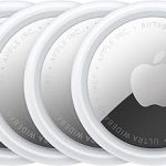 Apple AirTag 2nd Generation 4 Pack: Tracker for Keychain Wallet and More; Locator with Sound; Simple One-Tap Setup w (New)