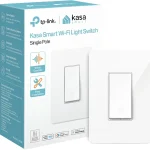 Kasa Smart Light Switch Single Pole Need Neutral Wire HS200 24GHz Wi-Fi Works with Alexa &amp Google Home UL Certifie (New)
