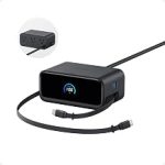 Anker Nano Charging Station 100W 7-in-1 Power Strip Retractable Charger 2.3ft InstaCord Cable Gaming Desk Accessories (New)