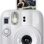 FUJIFILM instax mini 13 Instant Film Camera - Clay White (New)