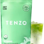 Tenzo Matcha Green Tea Powder Organic Cafe Sweetened Matcha Latte Green Tea Powder Ceremonial Barista Crafted Mix - Kosh (New)