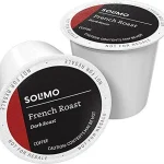 Amazon Brand - Solimo Dark Roast Coffee Pods French Roast Compatible with Keurig 20 K-Cup Brewers 100 Count (New)