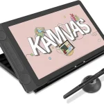 HUION Kamvas 13 Gen 3 Drawing Tablet with Screen Dual Dial 133&quot Black Full Lamination Canvas Glass 20 99% sRGB (New)