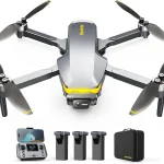 Drones with Camera for Adults 4K Auto Follow Long Runtime LED Light Tap Fly Circle Fly One Key Start Under 249g (New)