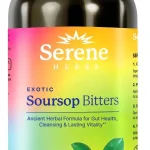 Serene Herbs Soursop Bitters Herbal Liquid with Soursop Leaf 16 fl oz (New)