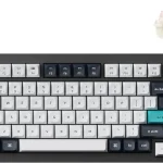 Keychron Q1 Max 75% QMK/VIA Wireless Custom Mechanical Keyboard with Knob Full Aluminum QMK/VIA Hot-Swappable 24 GH (New)