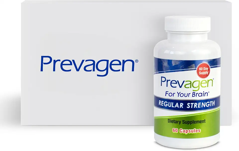 615lEU0BkwL._AC_UL960_FMwebp_QL65_ Prevagen Regular Strength with Storage Box 60 Capsules 1-Pack For Your Brain 2 Month Supply 10mg Apoaequorin 50mcg (New) - Image 1
