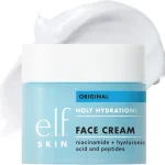 elf SKIN Holy Hydration! Face Cream with Hyaluronic Acid Niacinamide &amp Peptides Nourishing &amp Plumping Moisturizer Ve (New)