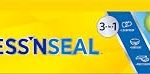 Glad Press'N Seal Food Plastic Wrap 70 Square Foot Roll Package May Vary (New)