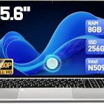 2026 Latest 15.6'' Laptop Win 11 12th Gen Intel 3.4GHz Quad-Core Processor Beat i7-7600U 8GB RAM 256GB SSD 1080p FHD (New)