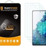 Supershieldz 3 Pack Designed for Samsung Galaxy S20 FE 5G Tempered Glass Screen Protector Anti Scratch Bubble Free (New)